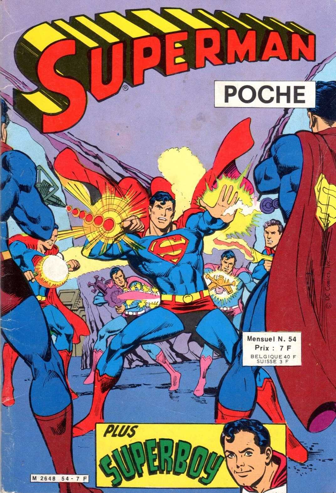 Scan de la Couverture Superman Poche n 54
